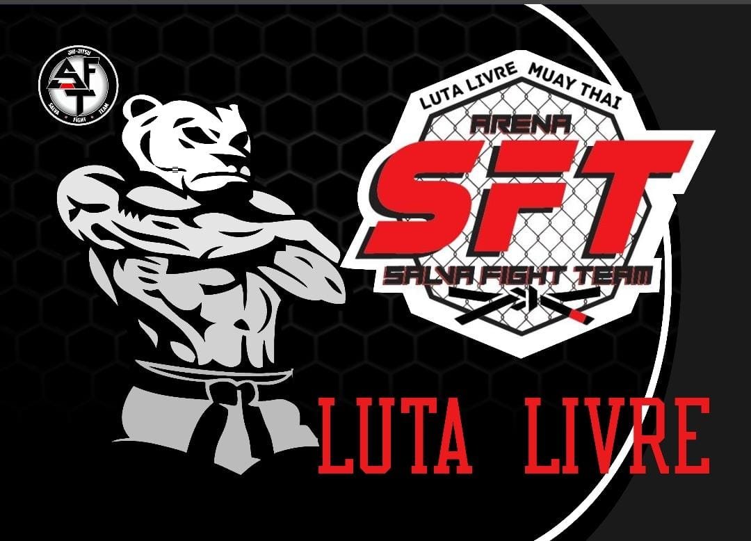 Logo da Academia Salva Fight Team luta livre esportiva